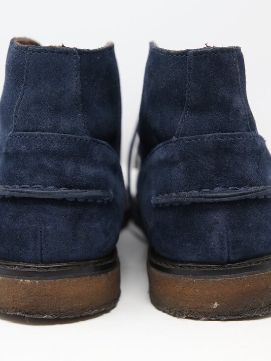 Polo Ralph Lauren Chukka Boots Mens 11.5 D Blue Marlow Suede Leather Crepe Sole main image 5